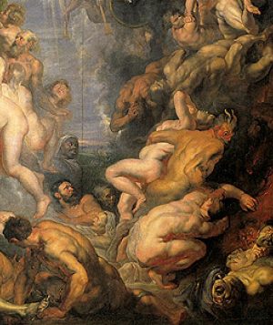 Particolare dipinto Rubens